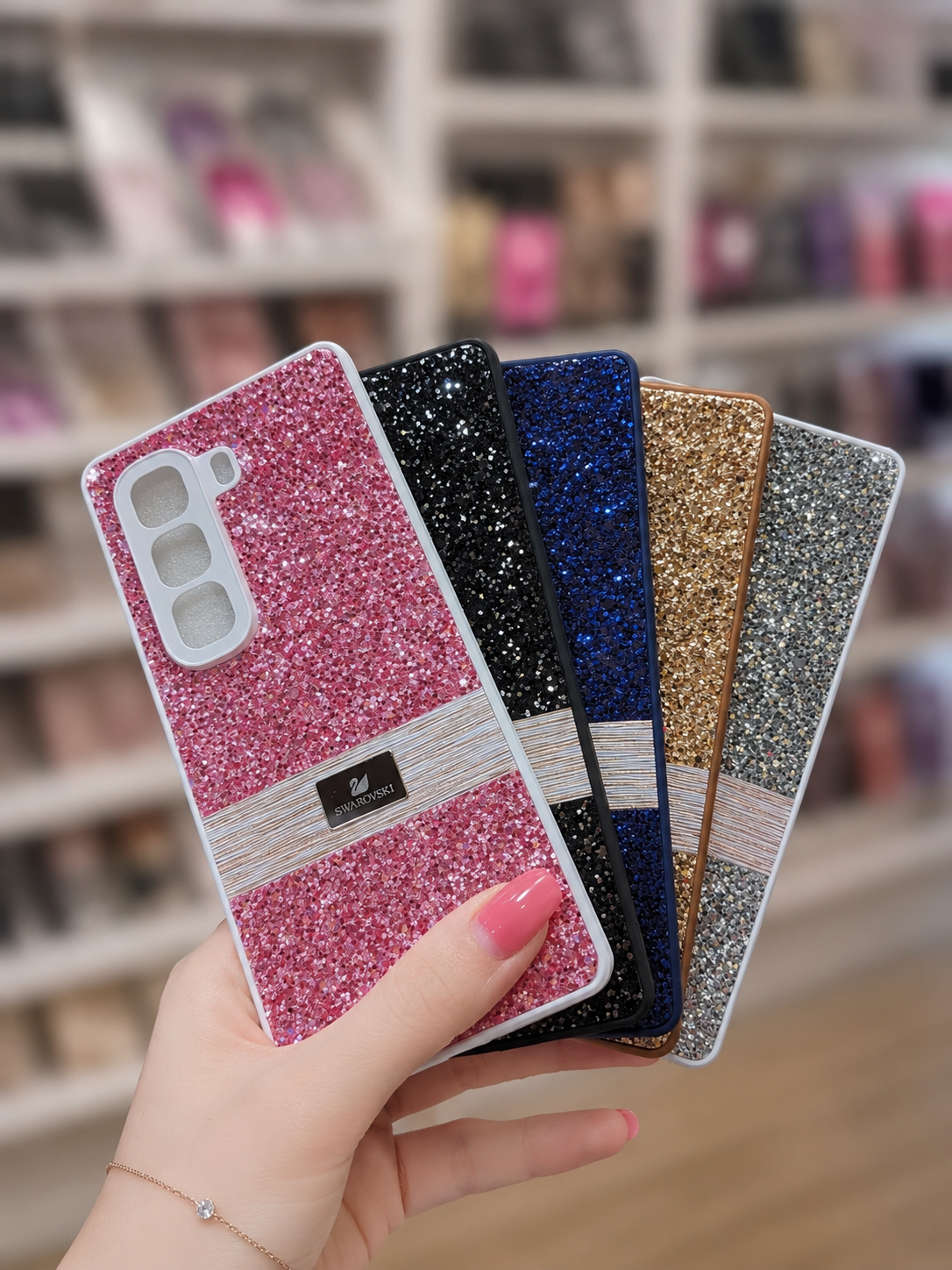 Hot 50 Pro+ Back Cover | Glitter Girls Phone Case