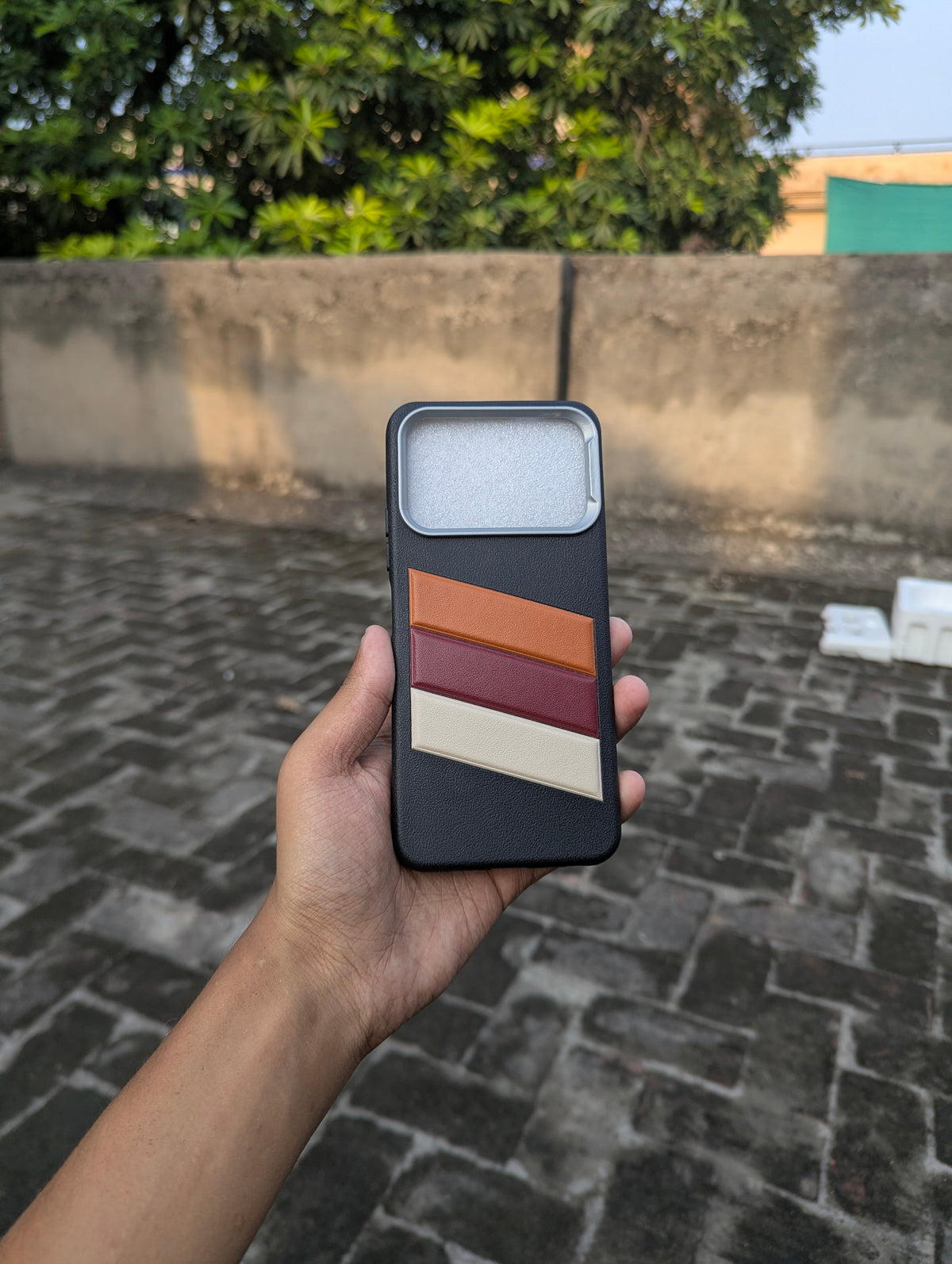 Spark 40 Phone Case Unique PU Leather Back Cover