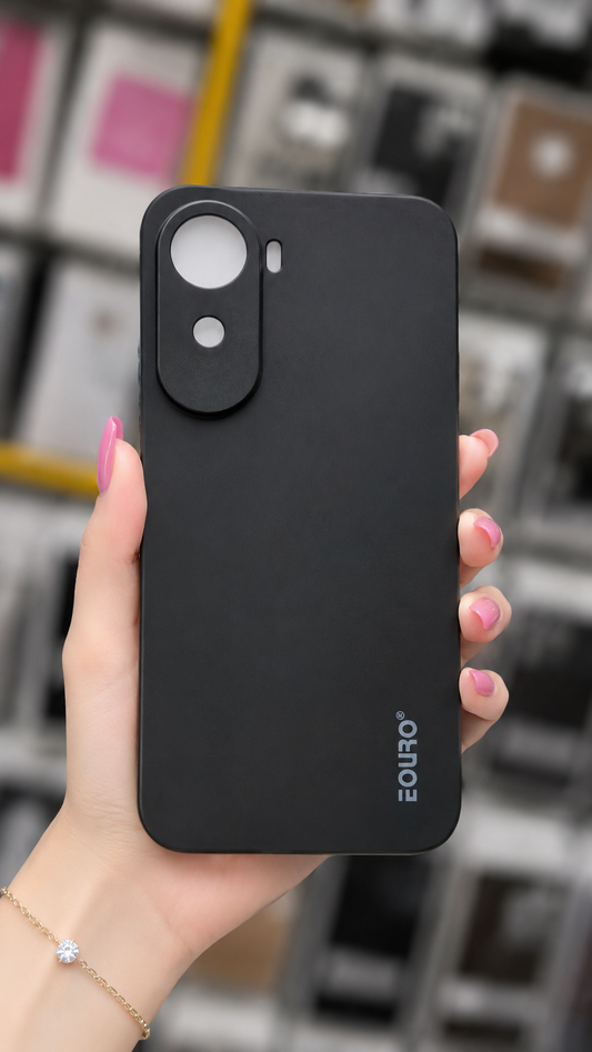 A7 Pro Back Cover | Matte Black Phone Case