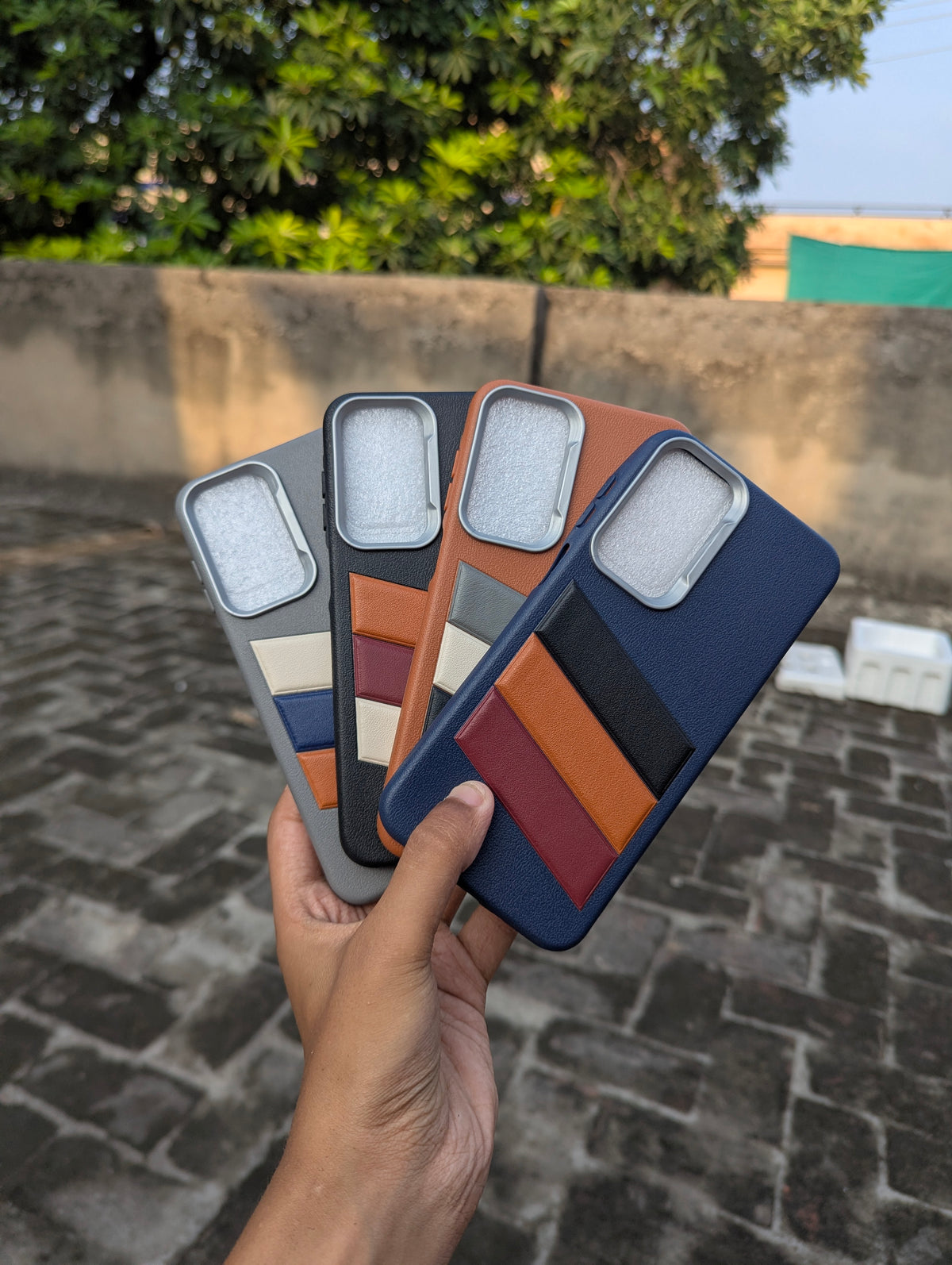 A17 Phone Case Unique PU Leather Pouch