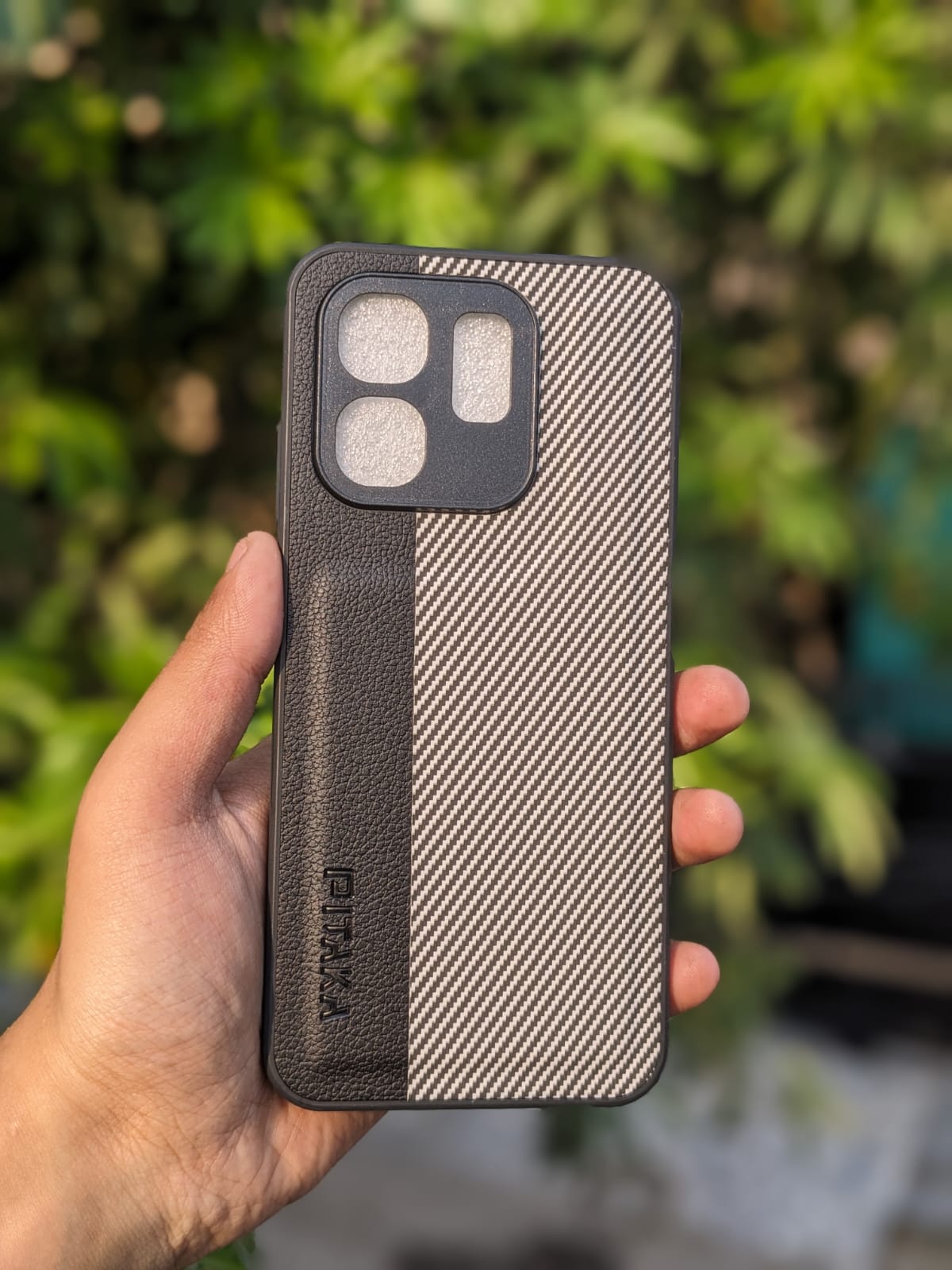 Smart 9 4G Phone Case | Pitaka Leather Back Pouch