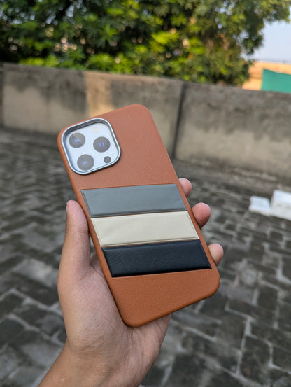 Phone Case For Model 15 PU Leather Back Cover