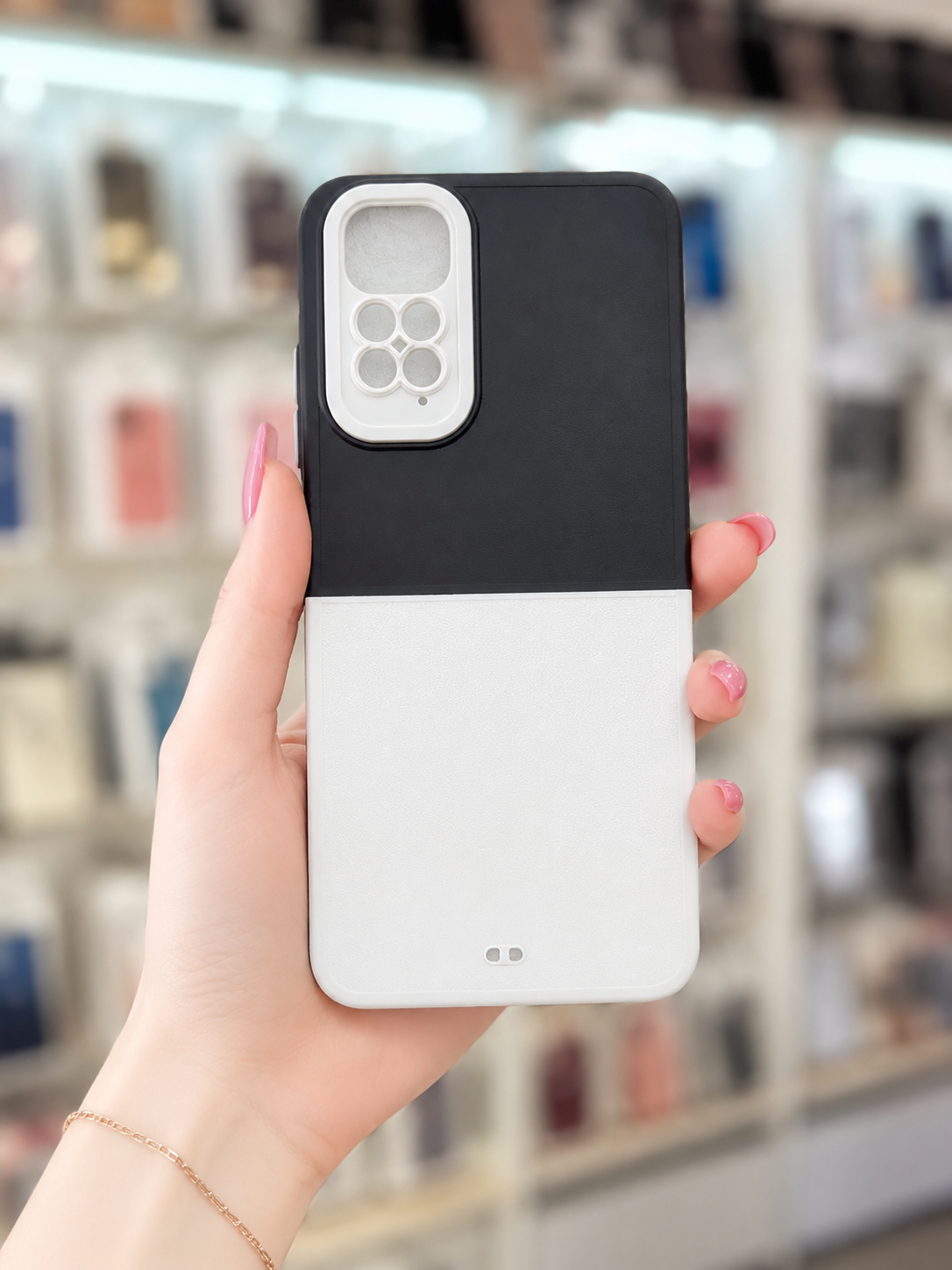 Note 11 Baxk Cover | Contrast Two Tone Pouch