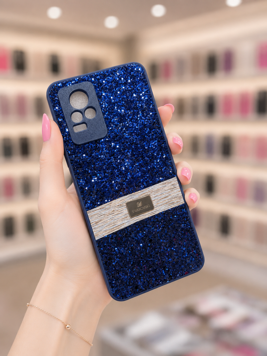 V21e Back Cover Glitter Cute Girls Phone Case
