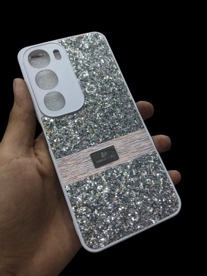 Vivo Y19S 4G Phone Case | Swarovski Premium Luxury Glitter Pouch | Elegant Stylish Ladies Back Cover