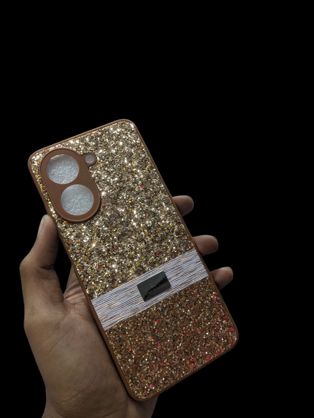 Redmi A5 4G Phone Case | Mi A5 Swarovski Premium Luxury Glitter Pouch | Xiaomi A5 Elegant Stylish Shiny Ladies Back Cover