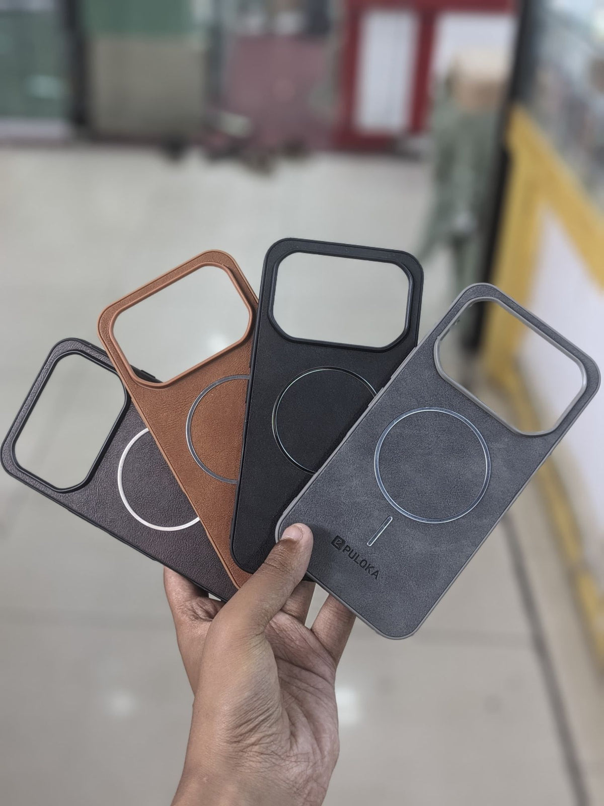Vivo Y04 4G Phone Case | Premium Luxury Puloka Leather Back Cover