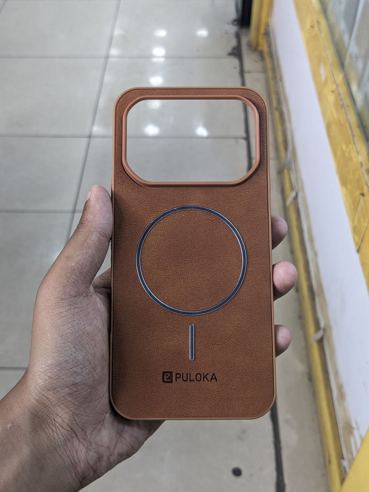 Vivo Y04 4G Phone Case | Premium Luxury Puloka Leather Back Cover