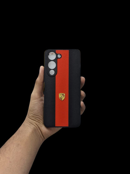 Vivo Y04 4G Phone Case | Premium Two Tone Leather Pouch | Shockproof Luxury Logo Back Cover