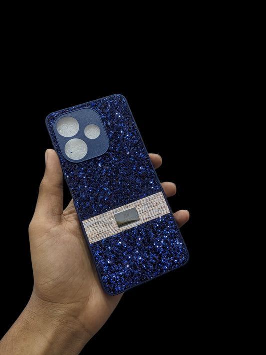 Oppo A5 Pro 4G Phone Case | Premium Luxury Swarovski Glitter Pouch | Stylish Elegant Ladies Back Cover