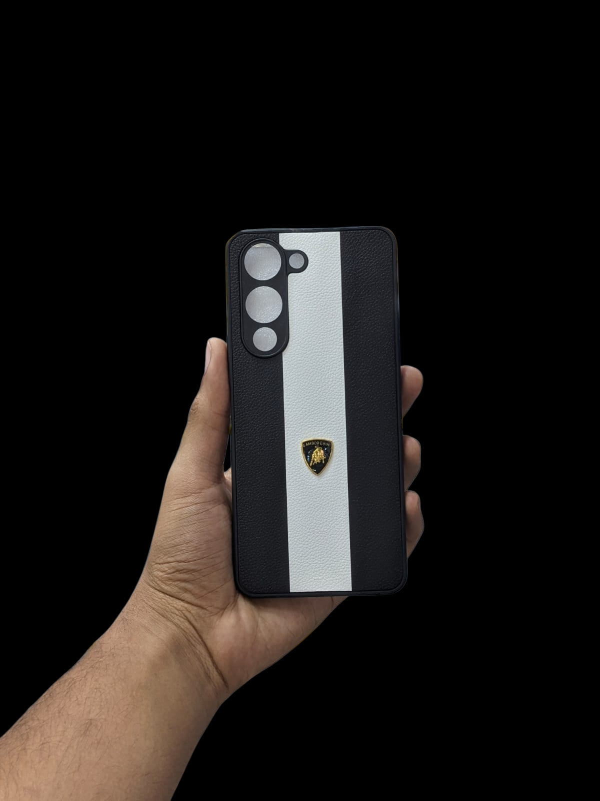 Vivo Y04 4G Phone Case | Premium Two Tone Leather Pouch | Shockproof Luxury Logo Back Cover
