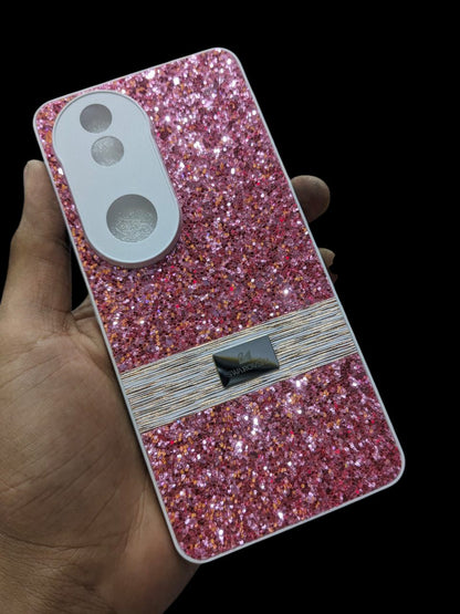 Vivo V50 4G/5G Phone Case | Swarovski Premium Luxury Pouch | Decent Elegant Stylish Ladies Back Cover
