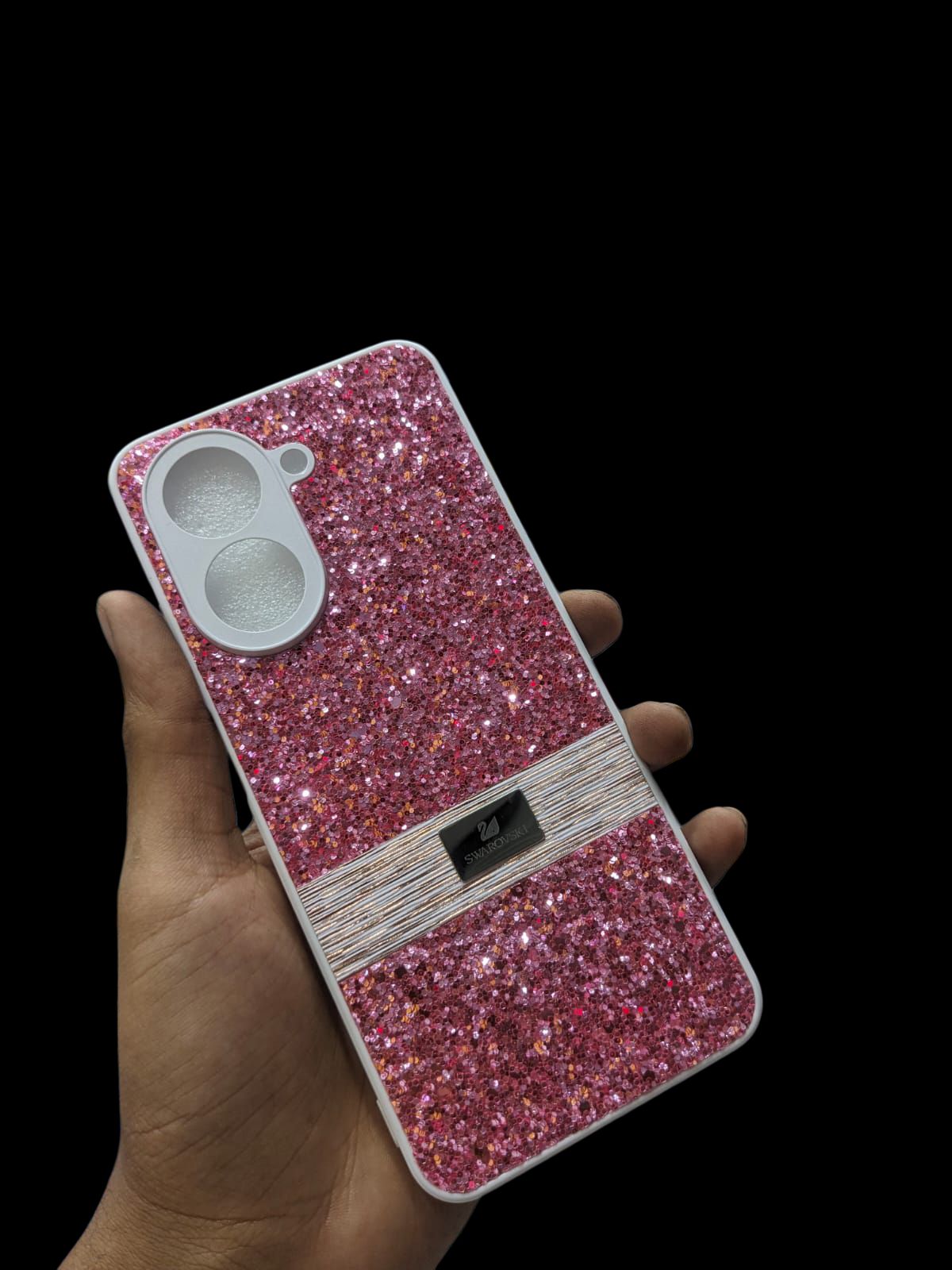 Redmi A5 4G Phone Case | Mi A5 Swarovski Premium Luxury Glitter Pouch | Xiaomi A5 Elegant Stylish Shiny Ladies Back Cover