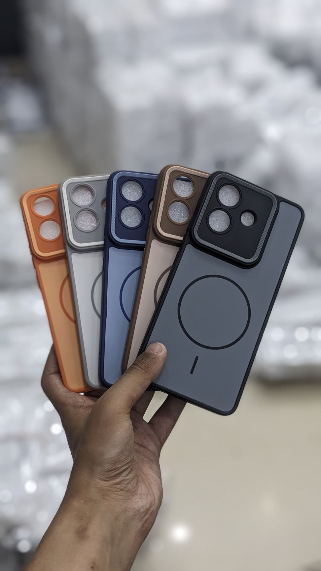 Vivo V60 Lite 5G Phone Case | Matte Finish Pouch | Camera Protection Elegant Back Cover
