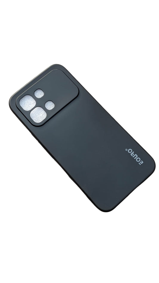Vivo Y11D 4G Phone Case | Premium Matte Black Soft Silicone Back Cover