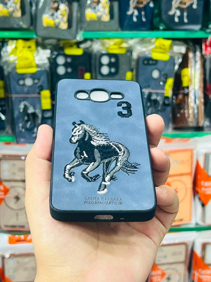 Samsung Galaxy G530 Phone Case | Polo Leather Embroidered Back Cover
