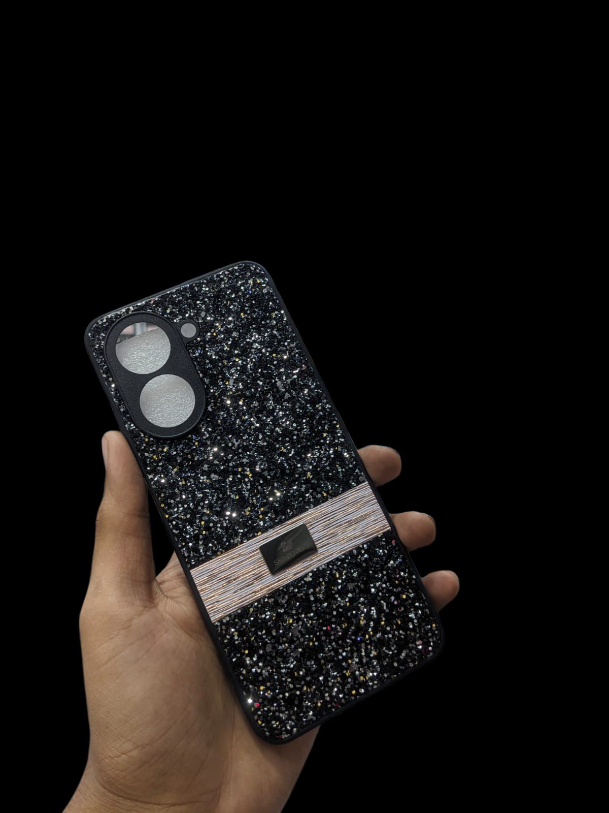 Redmi A5 4G Phone Case | Mi A5 Swarovski Premium Luxury Glitter Pouch | Xiaomi A5 Elegant Stylish Shiny Ladies Back Cover