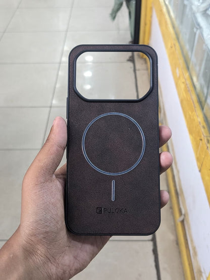 Vivo Y04 4G Phone Case | Premium Luxury Puloka Leather Back Cover