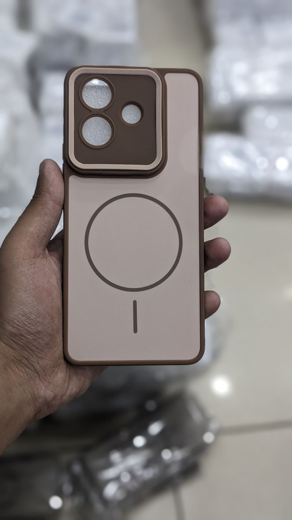 Vivo V60 Lite 5G Phone Case | Matte Finish Pouch | Camera Protection Elegant Back Cover
