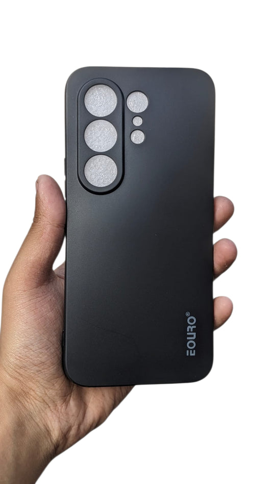 Tecno Camon 50 Pro 4G Phone Case | Matte Black Soft Silicone Back Cover