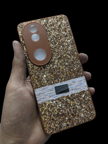 Vivo V50 4G/5G Phone Case | Swarovski Premium Luxury Pouch | Decent Elegant Stylish Ladies Back Cover