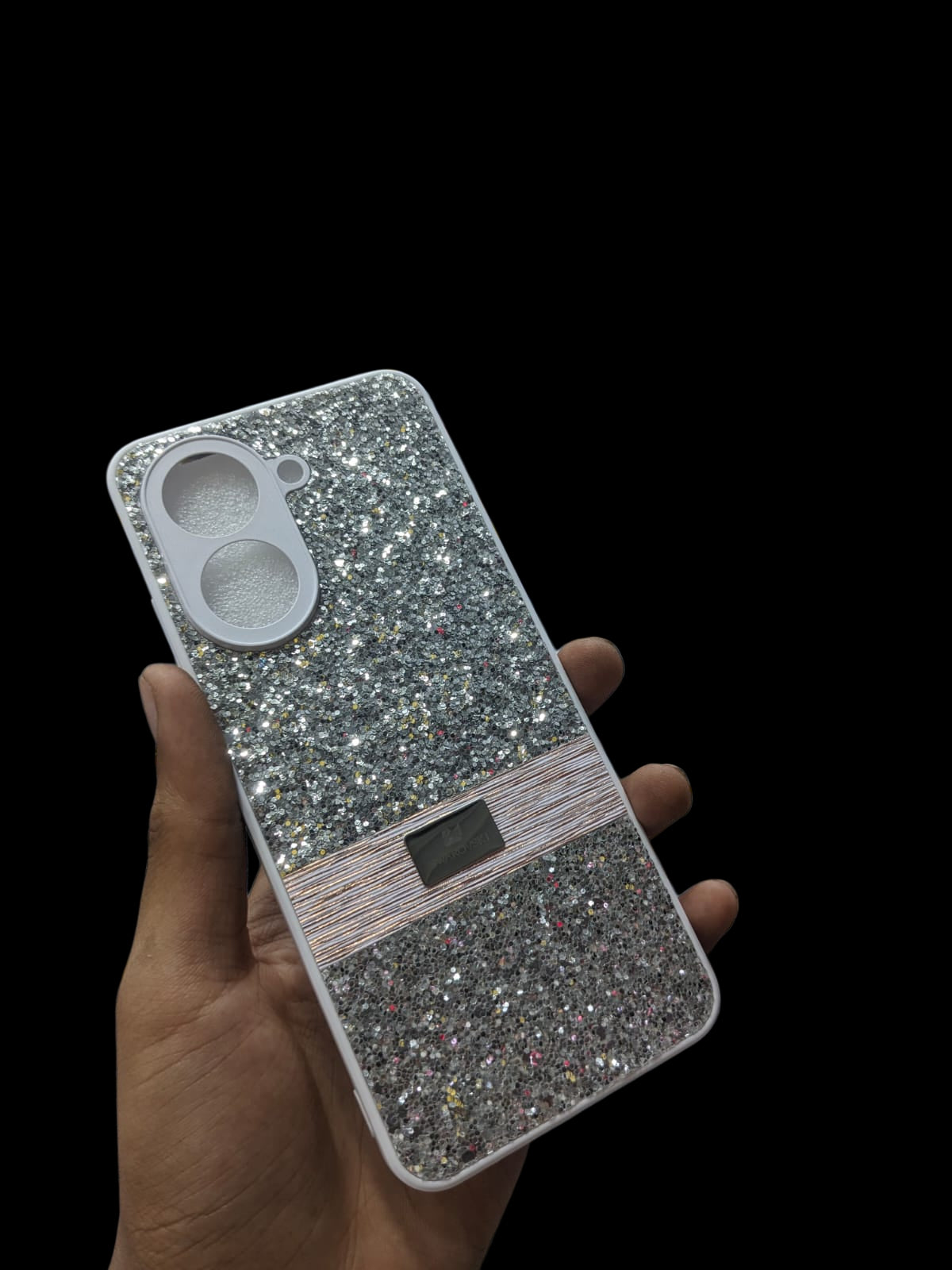Redmi A5 4G Phone Case | Mi A5 Swarovski Premium Luxury Glitter Pouch | Xiaomi A5 Elegant Stylish Shiny Ladies Back Cover