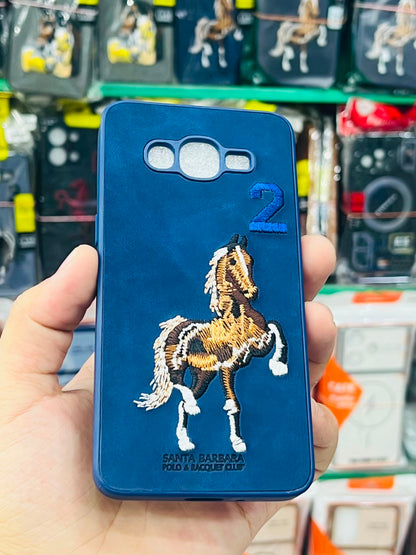 Samsung Galaxy G530 Phone Case | Polo Leather Embroidered Back Cover