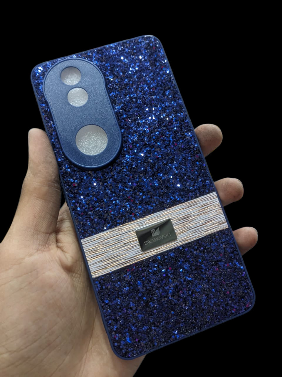 Vivo V50 4G/5G Phone Case | Swarovski Premium Luxury Pouch | Decent Elegant Stylish Ladies Back Cover