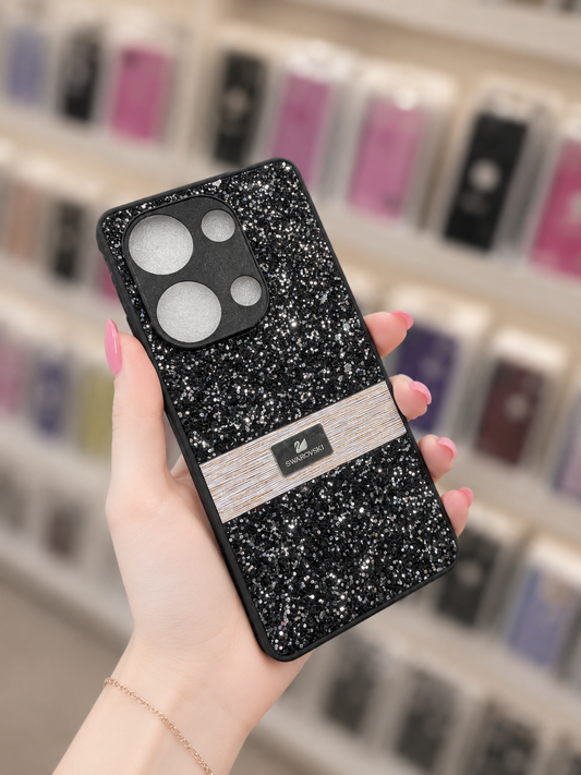 Note 13 Pro Back Cover Glitter Pouch | Stylish Girls Phone Case