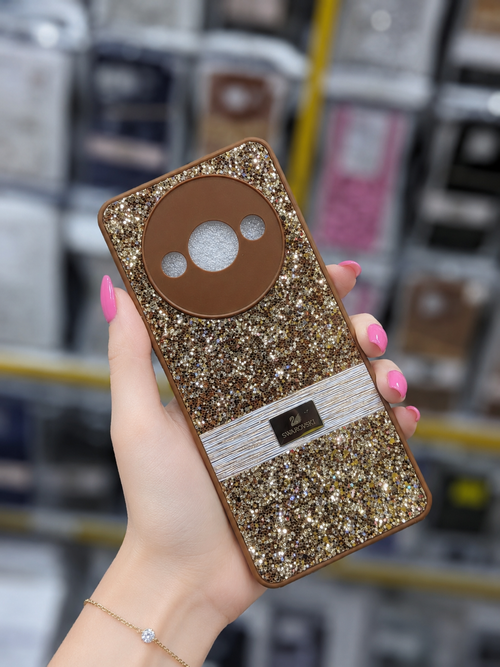 A3 Back Cover | Glitter Pouch | Stylish Girls Phone Case