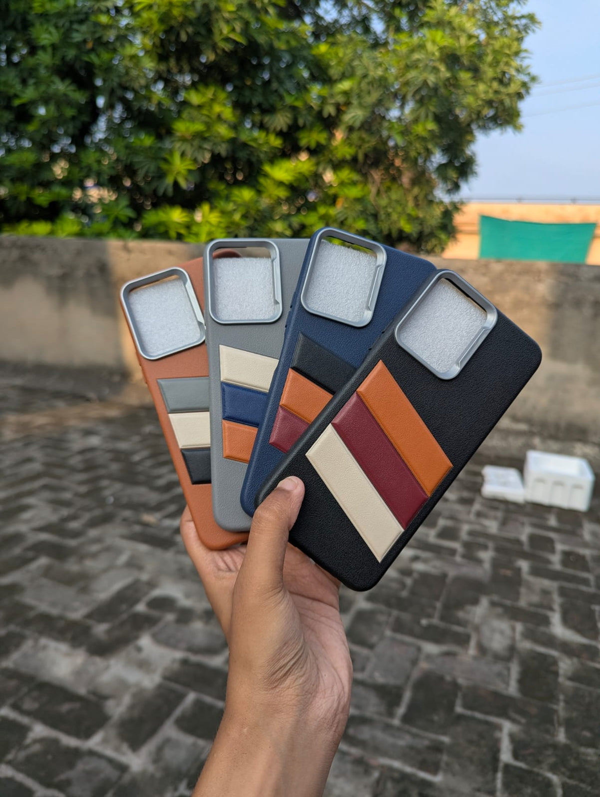Smart 10 Phone Case Unique PU Leather Back Cover