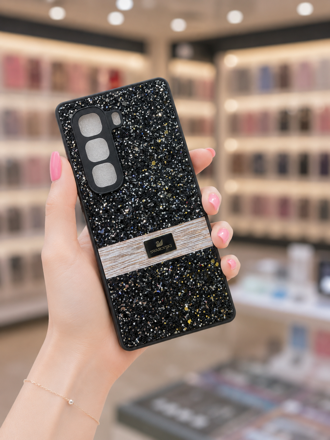 Hot 50 Pro+ Back Cover Glitter Girls Phone Case