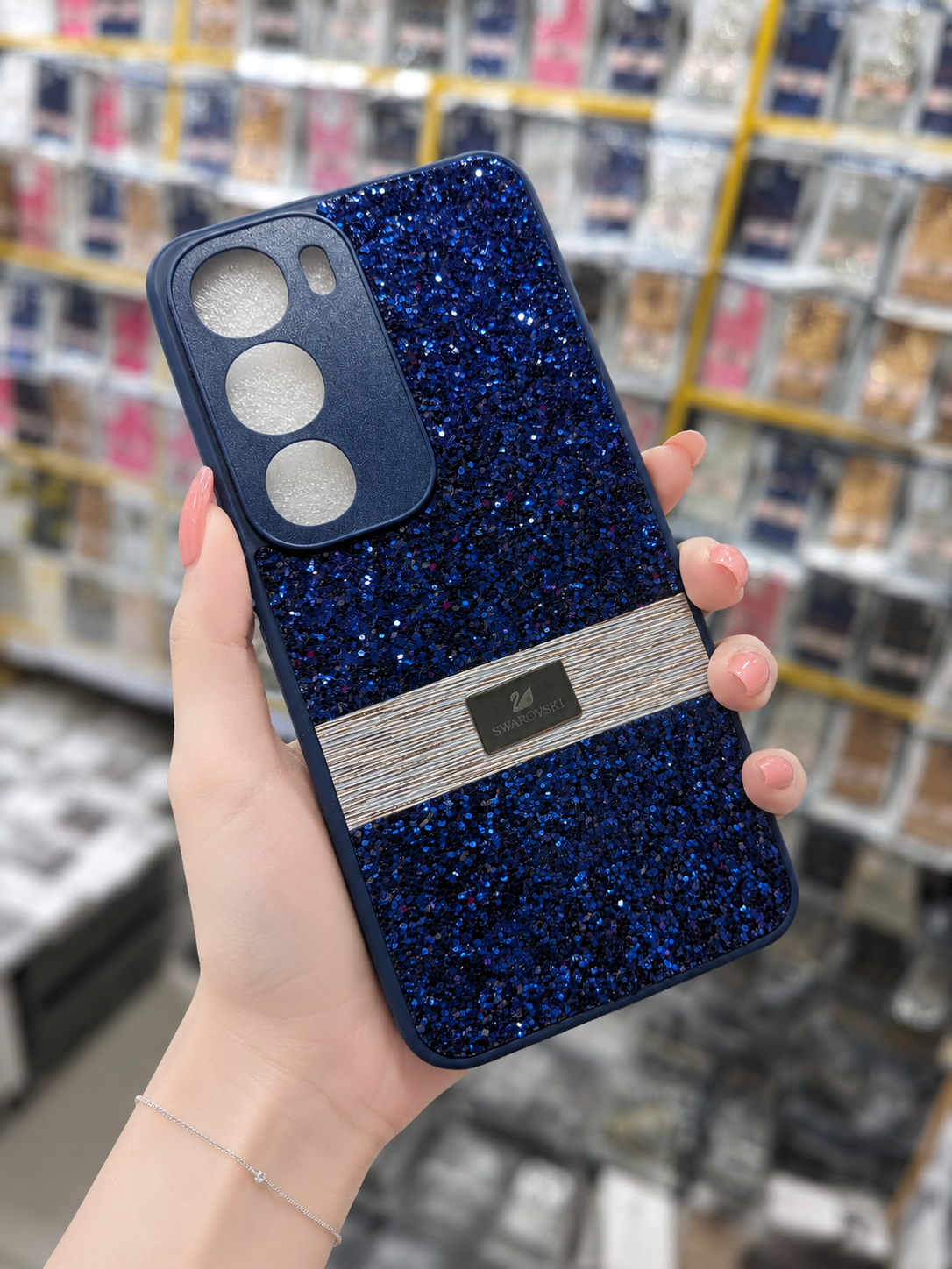 Y200 Back Cover Glitter Phone Case