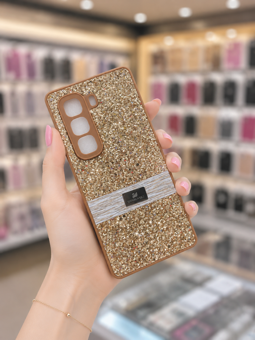 Hot 50 Pro+ Back Cover Glitter Girls Phone Case