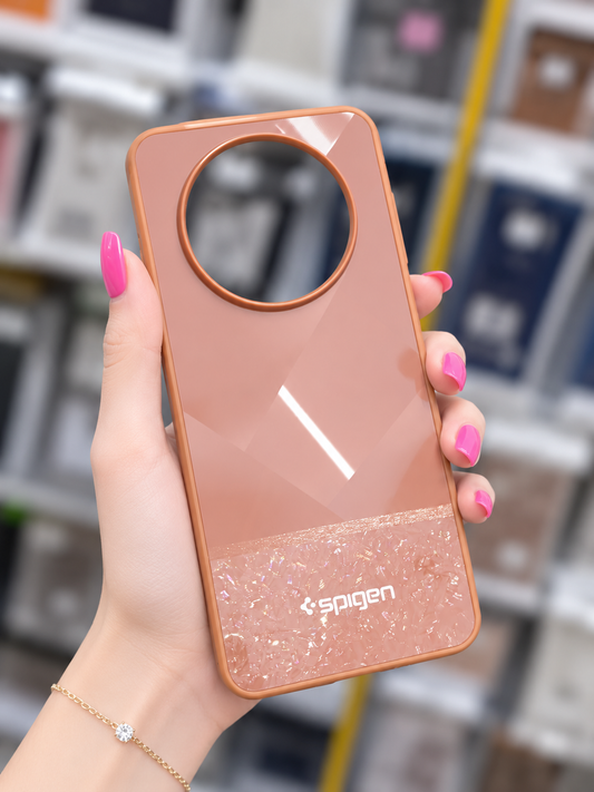 A3 Back Cover | Glossy Geometric Pouch | Shiny Phone Case